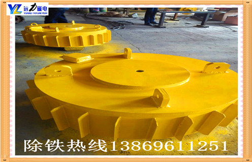 輸煤皮帶盤(pán)式電磁除鐵器的作用 輸煤皮帶盤(pán)式電磁除鐵器的作用