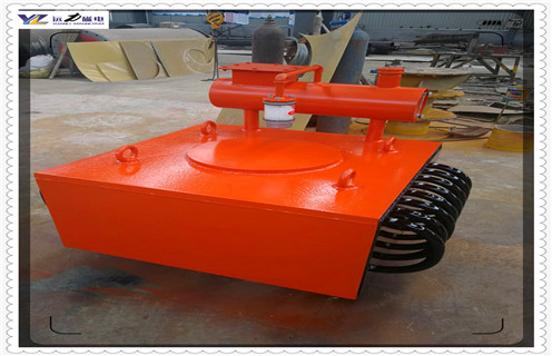 油冷自卸式皮帶電磁除鐵器產品功能 油冷自卸式皮帶電磁除鐵器產品功能