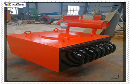 油冷自卸式皮帶電磁除鐵器產品功能 油冷自卸式皮帶電磁除鐵器產品功能