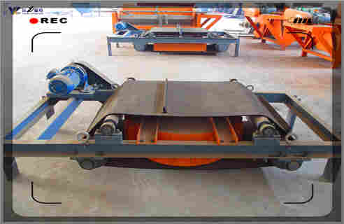 電磁除鐵器，圓盤式電磁除鐵器，河南自卸移動圓盤式電磁除鐵器