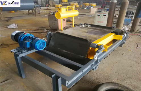 電磁自卸式除鐵器，遼寧電磁自卸式除鐵器懸掛式_遼寧電磁自卸式除鐵器懸掛式廠家配件_型號(hào)及工作視頻