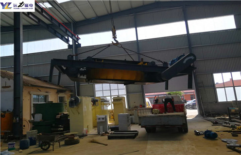 電磁自卸式除鐵器,臨朐電磁自卸式除鐵器公司片_臨朐電磁自卸式除鐵器公司片廠家配件_型號及工作視頻 電磁自卸式除鐵器,臨朐電磁自卸式除鐵器公司片_臨朐電磁自卸式除鐵器公司片廠家配件_型號及工作視頻