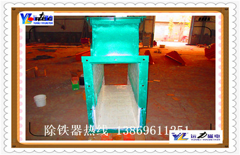 管道除鐵器，海南管道除鐵器型號_海南管道除鐵器型號廠家應用安裝示意圖型12000高斯_可定制工作原理