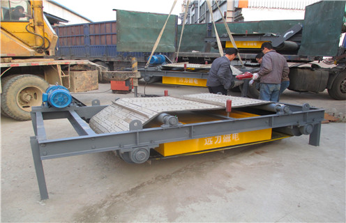 帶式除鐵器，北京帶式除鐵器皮帶跑偏知識(shí)參數(shù)_內(nèi)部磁塊安裝方法_北京帶式除鐵器皮帶跑偏型號(hào)價(jià)格