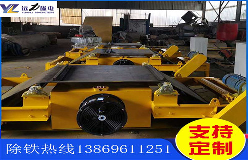 超強自卸式電磁除鐵器，江西超強自卸式電磁除鐵器_選型_江西超強自卸式電磁除鐵器價格工作原理_價格