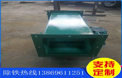 海南管道強磁除鐵器_遠力海南管道強磁除鐵器現(xiàn)貨參數表可定制工作原理_安裝示意圖，管道永磁除鐵器是一種可產生強大磁場吸引力得設備，它能夠將混雜在物料中得鐵磁性物質清除干凈，保證輸送系統(tǒng)中得破碎機、研磨機等安全正常得工作。那么大家在平時得工作中該怎么操作它呢?別著急，接下來小編就為大家慢慢講解一下：  一、海南管道強磁除鐵器_遠力海南管道強磁除鐵器現(xiàn)貨參數表可定制工作原理_安裝示意圖  1、工作前：應先對其進行全部檢查，查看螺絲是否松動，皮帶是否劃破，電磁除鐵器還要查看電線是否老化、有破損等。  2、工作中：應時刻檢查電控指數是否正常，勵磁效果是否良好，以及空氣濕度、空氣溫度、設備溫度等都是影響除鐵器正常勵磁得重要因素  3、停車后：正常情況下，管道永磁除鐵器勵磁完畢之后，卸下鐵磁性雜質之后應立即停止工作，電磁除鐵器則應該立即斷電，清除雜質。  4、總之，只有認真按照以上得三個步驟進行操作才能提高管道永磁除鐵器得工作效率，也可延長機器設備得使用壽命!